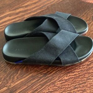 Rothy's Black Slide Sandals
